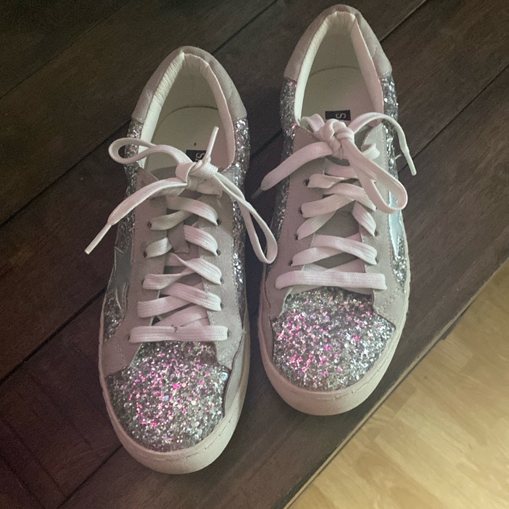 Silver glitter SARABASICS COLLECTION